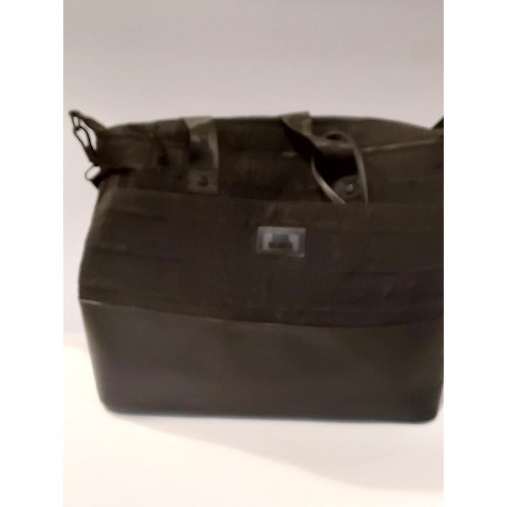 Steve Madden Carry On Bag, with shoulder strap and handles, black, laptop sleeve